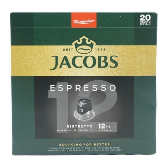 Jacobs | Nespresso Espresso Ristretto | 10 x 20 capsules