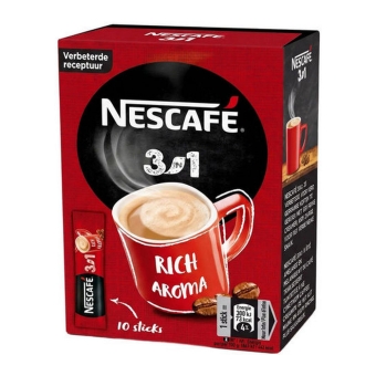 Nescafe | Gold Original 3 in 1 Box | 8 x 10 sachets
