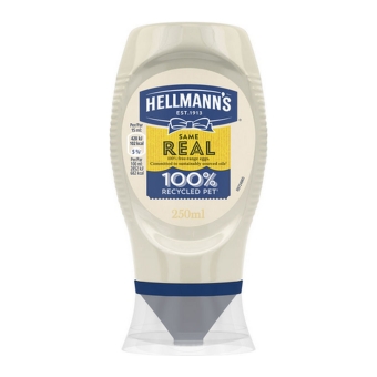 Hellmann's | Real Mayo Knijpfles | 8 x 250 ml