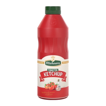 Oliehoorn | Tomatenketchup | Fles 6 x 900 ml