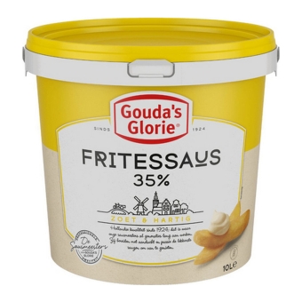 Gouda's Glorie | Fritessaus 35% Geel | 10 l
