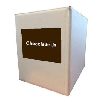 Njoy | Ijsmix Chocolade Melkvet | 12 x 1 kg