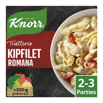 Knorr | Trattoria | Kipfilet Romana | 5 x 250 gram