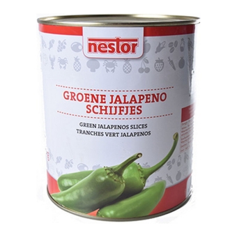 Nester | Groene Jalapeno Schijfjes | 3000 gram