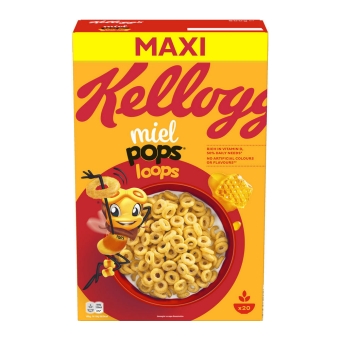 Kellogg's | Miel Pops Loops | 14 x 600 gram