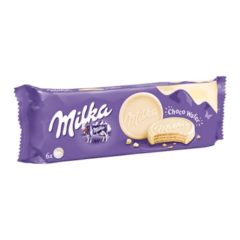 Milka | Choco Wafer Wit | 18 x 180 gram