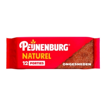 Peijnenburg | Naturel Ongesneden | 10 x 345 gram | Let op: THT 29 juli!!!