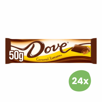 Dove | Caramel | Doos 24 repen