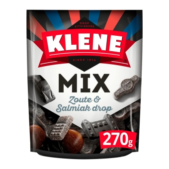 Klene | Zoute & Salmiak Mix | 8 x 270 gram