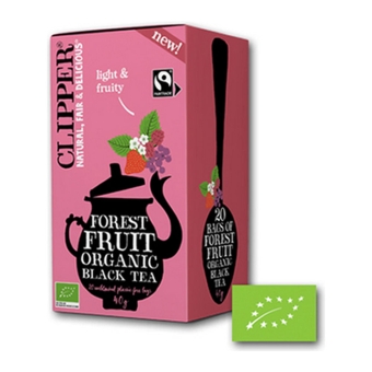 Clipper | Forest Fruit Black Tea Bio | 4 x 20 stuks