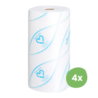 Vileda | Microrol Dispenser | Microvezeldoeken | 4 x 200 stuks