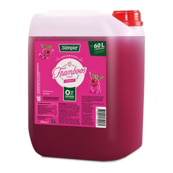 Slimpie | Siroop Framboos | 5 liter