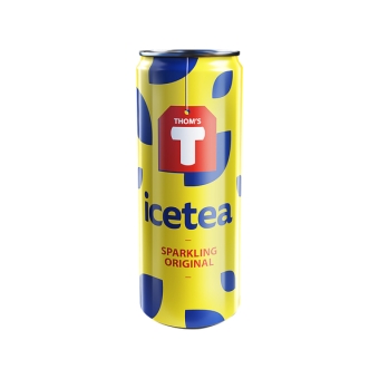 Thom's T | Icetea Sparkling Original | Blik | 24 x 25 cl