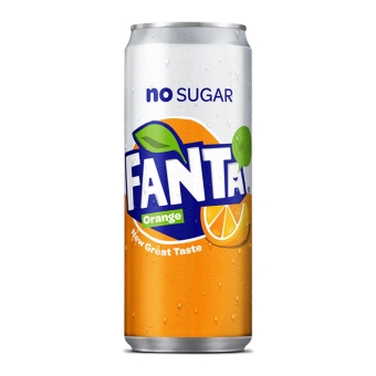 Fanta | Orange Zero Sugar | 24 x 33 cl