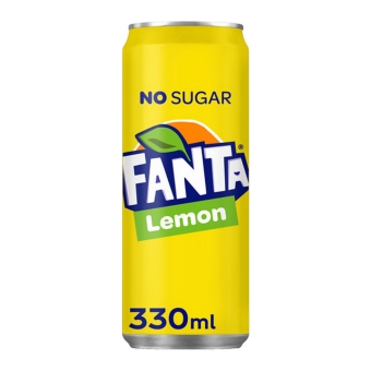 Fanta | Lemon Zero Sugar | 24 x 33 cl
