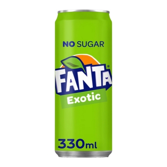 Fanta | Exotic Zero Sugar | 24 x 33 cl