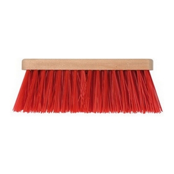 Straatbezem | PVC | Rood | 40 cm