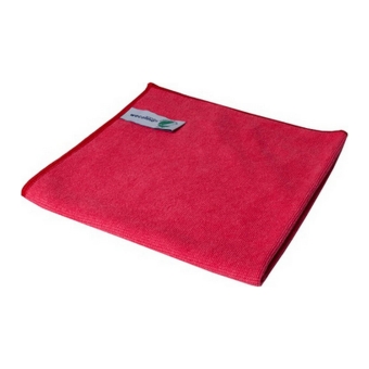 Weco | Microvezeldoek | Rood | 40x40cm | 10 stuks