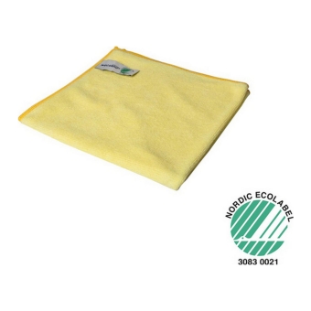 Weco | Microvezeldoek | Geel | 40x40cm | 10 stuks