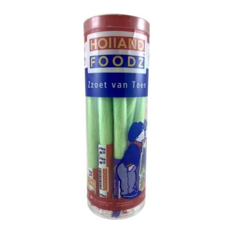 Holland Foodz | Zure Appelstok 2 | 12 x 43 gram