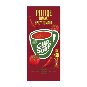 Knorr | Cup-A-Soup Pittige Tomaat | 21 x 175 ml