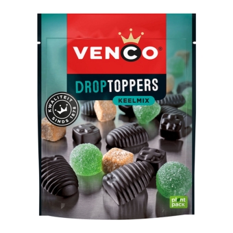 Venco | Droptoppers Keelmix | 10 x 225 gram