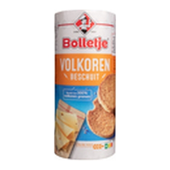 Bolletje | Beschuit Volkoren | 4 x 13 x 11.92 gram