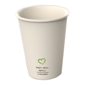 Reusable Koffiebeker Blanco Beige 180cc | 20 stuks