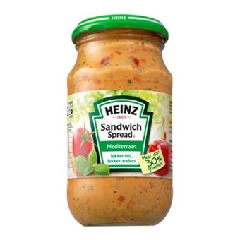 Heinz | Sandwich Spread Mediterraan | 8 x 300 gram