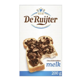 De Ruijter | Choco Vlokken Melk | 16 x 200 gram