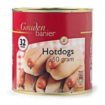 Gouda's Glorie | Hotdogs | 32 x 50 gram