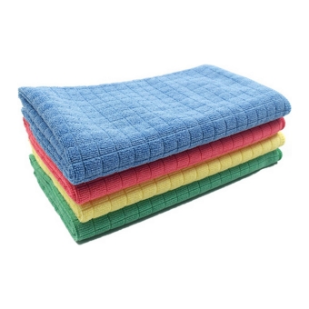 Microvezeldoek | Blauw | 40x40 cm | 10 stuks