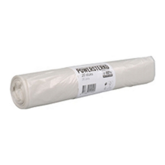Powersterko | Afvalzak Transparant T25 | 70x110 cm | 300 stuks