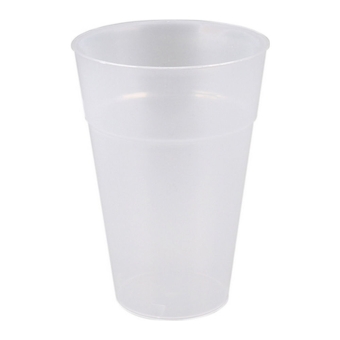 Plastic | Bierglas Reusable 250ml/350ml | 25 stuks