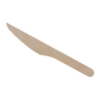Mes | Hout 16.5cm | 250 stuks