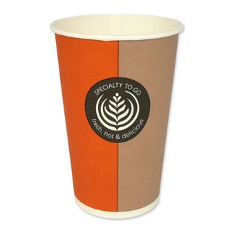 Coffee | To Go Papieren Koffiebeker 180cc | 2500 stuks