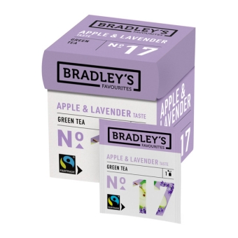 Bradley's | Favourites Green Tea Apple Lavender | 6 x 12 x 1,75 gram