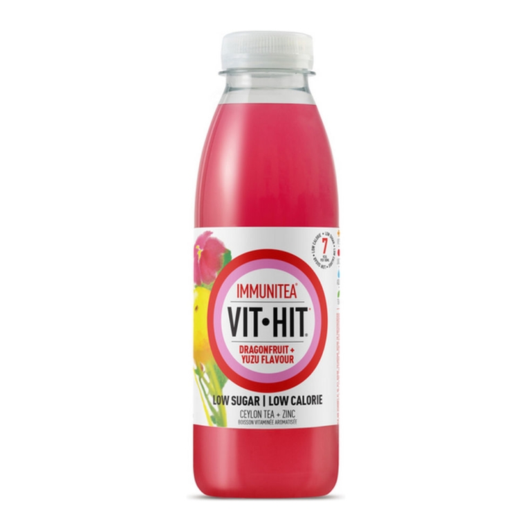 Vit-Hit | Immunitea Dragonfruit Pet | 12 x 50 cl