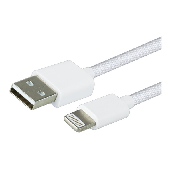 Greenmouse | Lightning Kabel Woven 1mtr | 5 stuks