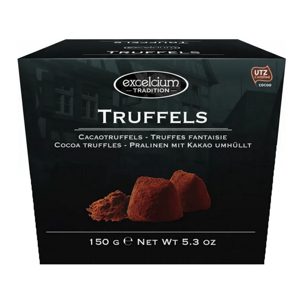 Excelcium | Truffels Cacao Utz | 24 x 150 gram
