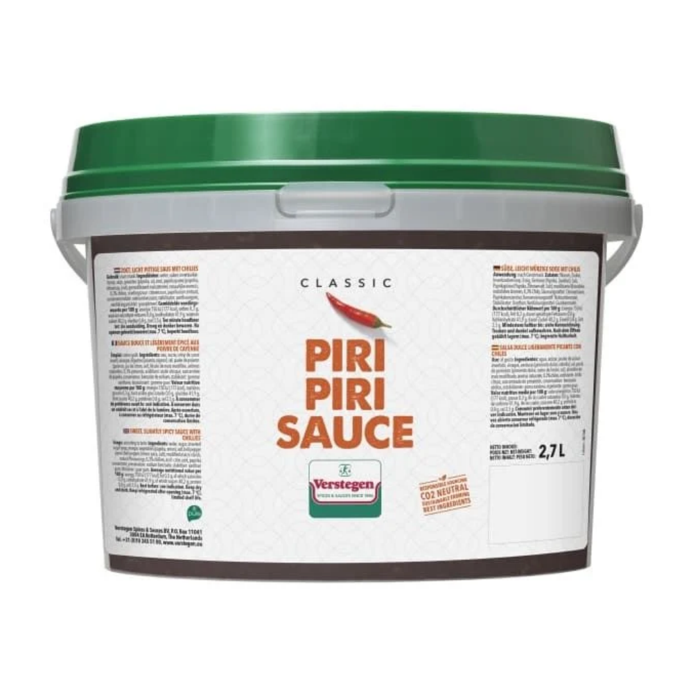 Verstegen | Piri Piri Saus | 2,7 liter