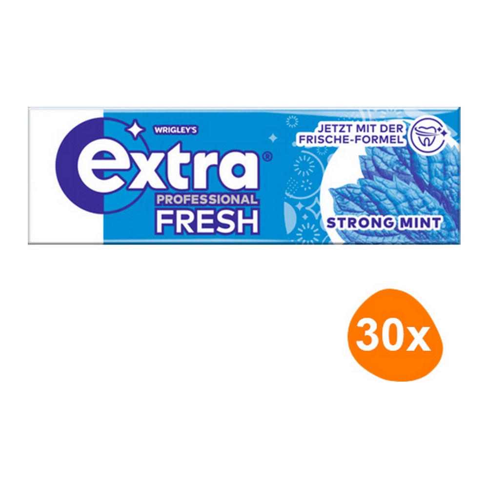 Wrigley's | Prof Fresh Strong Mint | 30 x 10 stuks