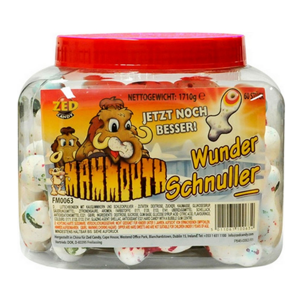 Zed Candy | Mammouth Wonder Fopspenen | 60 stuks