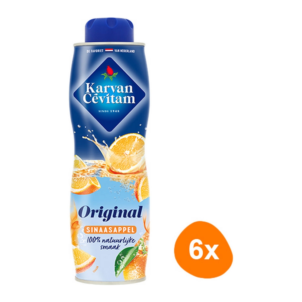 Karvan Cévitam | Sinaasappel | 6 x 600 ml