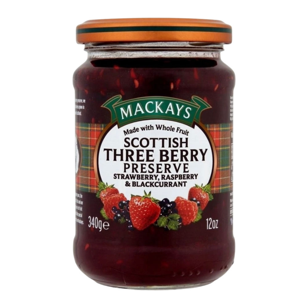 Mackays | Scottish Three Berry Preserve | 340 gram