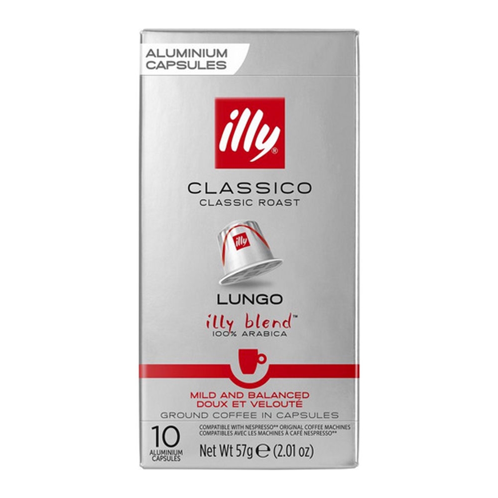 Illy | Classico Lungo Koffiecups | 10 caps