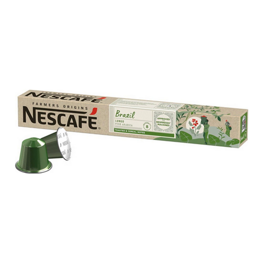 Nescafe | Nescafé Farmers Origins Brazil Lungo | 10 caps