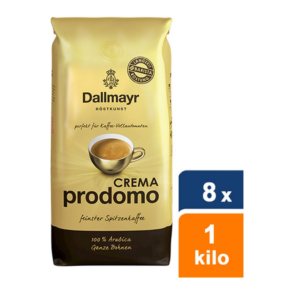 Dallmayr | Crema Prodomo | 8 x 1000 gram