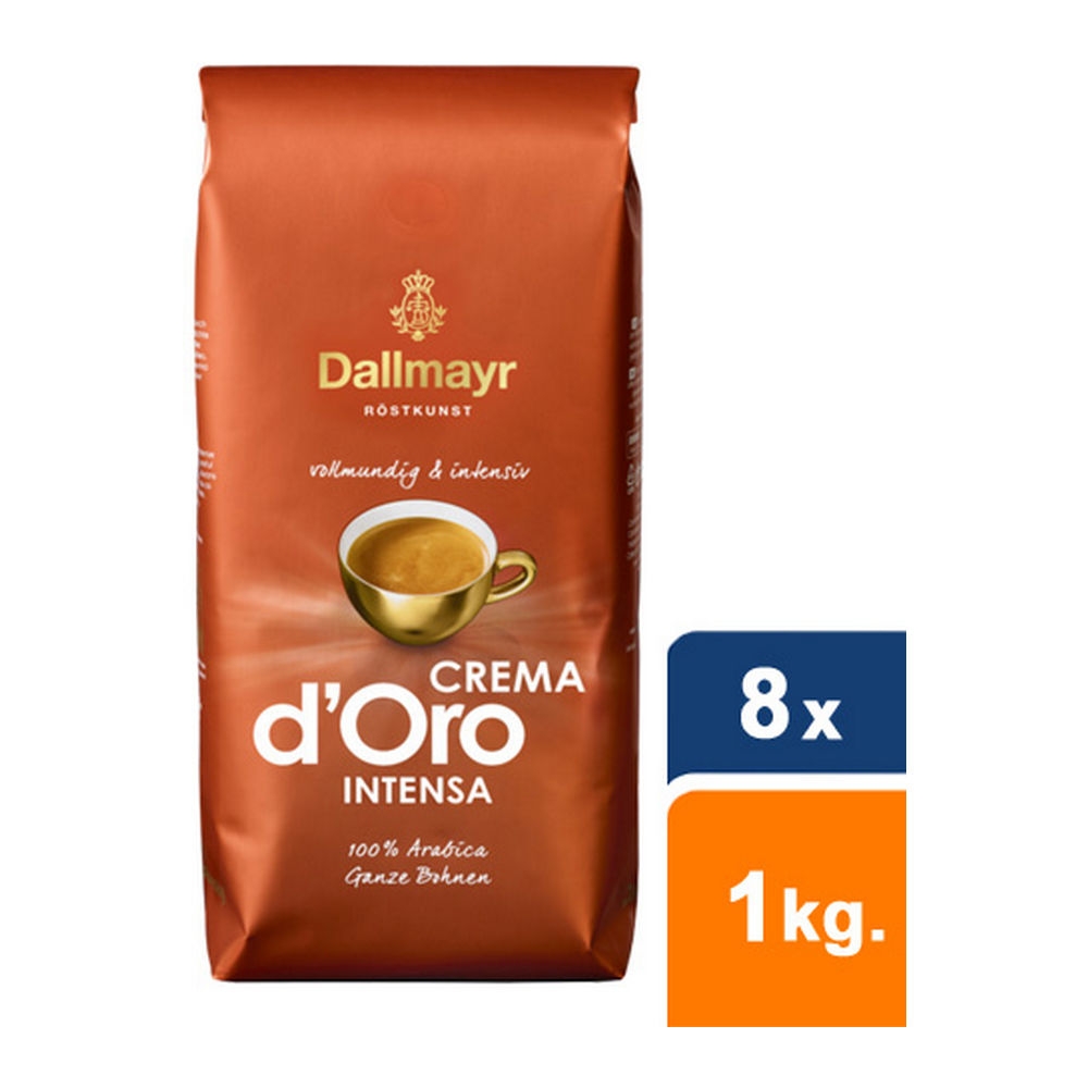 Dallmayr | Crema d'Oro Intensa | 8 x 1000 gram