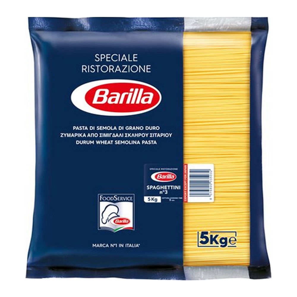 Barilla | Spaghettini N 3 | 5000 gram